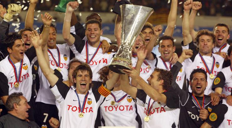 Retro 03 04 Valencia Home Soccer Jersey