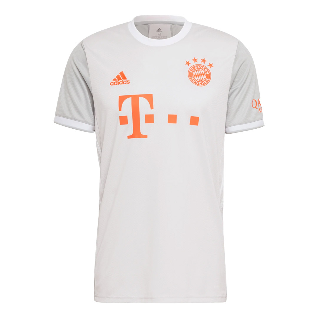 gogoalshop | 20/21 Bayern Munich Away Light Gray Jerseys Shirt(Player Version) | Bayern Munich