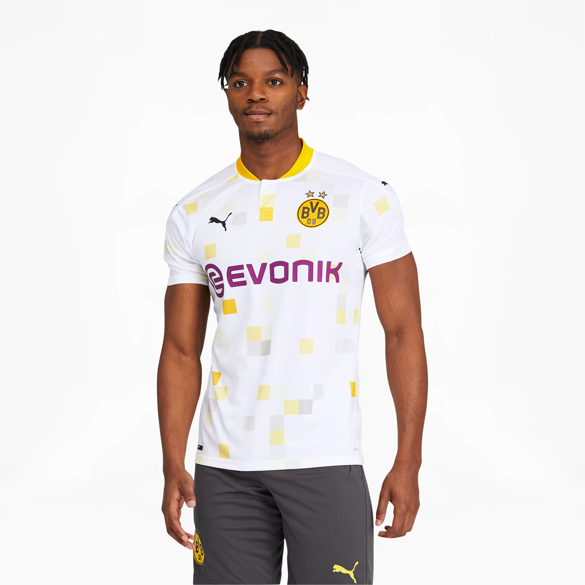 gogoalshop | 20/21 Borussia Dortmund Cup Away Jersey White Soccer ...