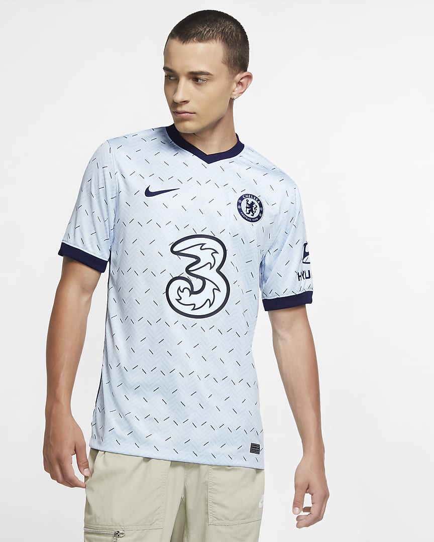 20/21 Chelsea Away Jersey Light Blue Soccer Jerseys Shirt | Chelsea ...