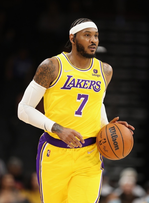 carmelo laker jersey