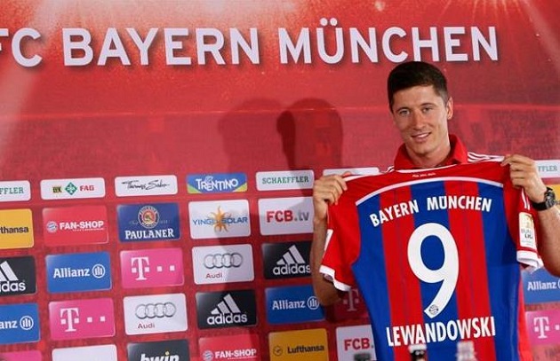 bayern munich lewandowski jersey